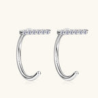 Luckinging Moissanite Silver Studs