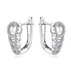 Luckinging Moissanite Silver Studs