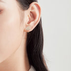 Love Knot Clover Moissanite Earrings -  -  Luckinging