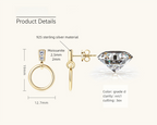 Product packaging image of the earrings for lifestyle context