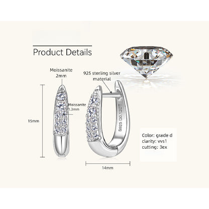 Elegant nature inspired stud earrings daily wear jewelry