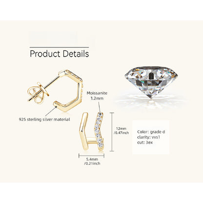 Elegant minimalist small gold hoop earrings with timeless design