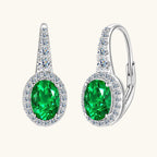 Image showcasing the luxurious style of the earrings