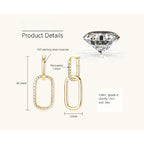 Size comparison of flat back stud earrings with ruler