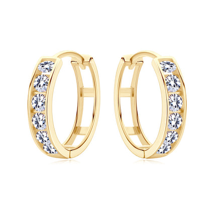 14K gold moissanite jewelry collection piece