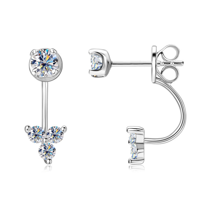 Luckinging dangle earrings displayed on a white background