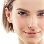 Image showcasing the smooth and shiny finish of the Luckinging hoop earrings