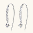 Luckinging Huggie Earrings side profile
