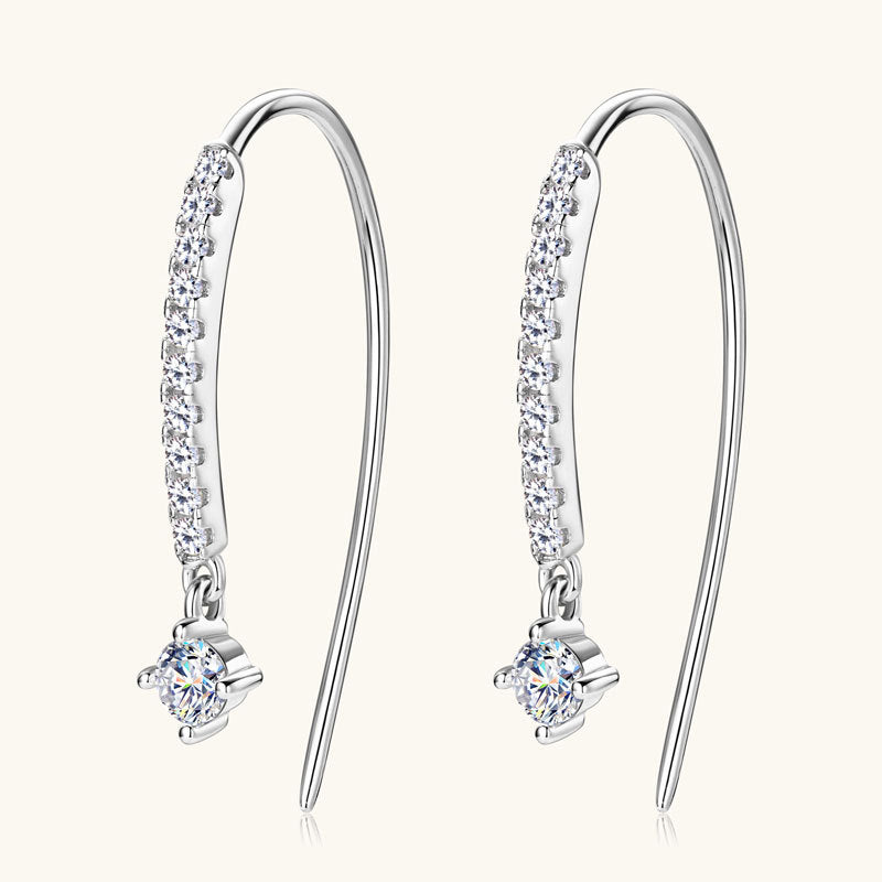 Luckinging Huggie Earrings side profile