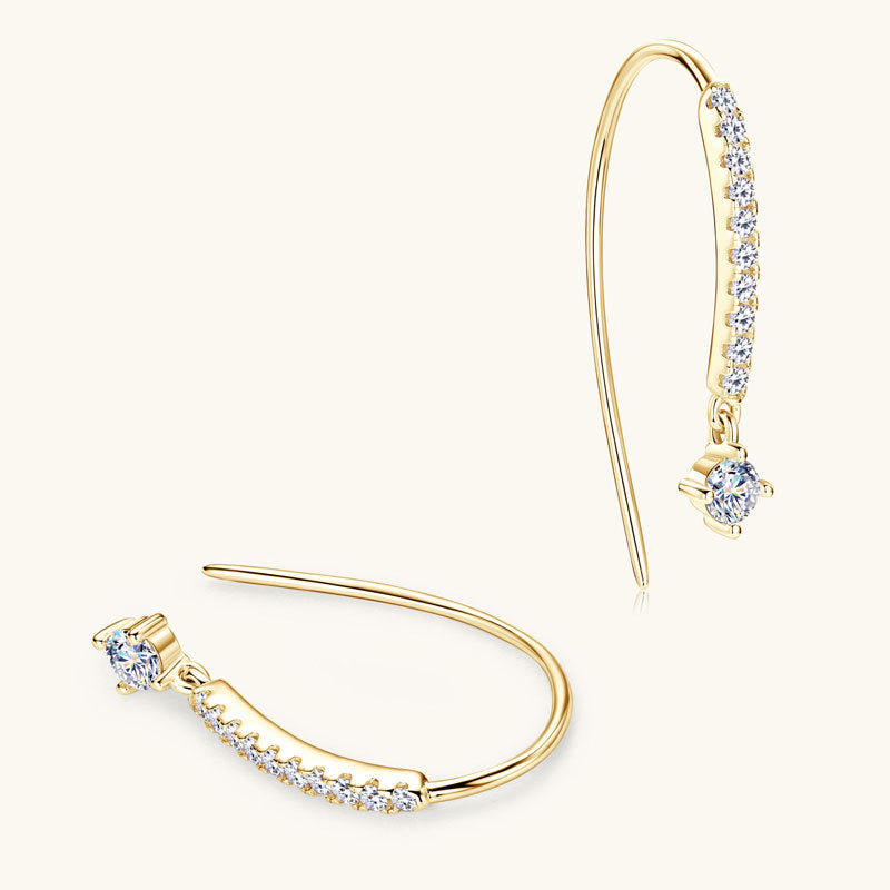 Versatile styling options with Luckinging minimalist gold huggie hoops for various occasions