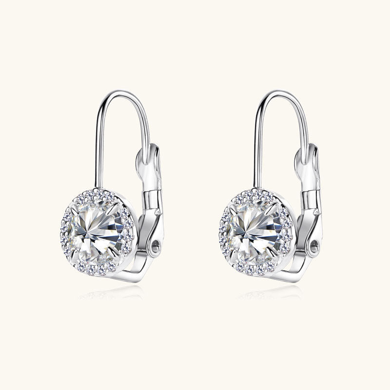 Back view of the clip-on mechanism of the Luckinging Nap Earrings