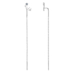 Elegant dangle effect of Luckinging star earrings