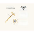 Hypoallergenic star stud earrings for women