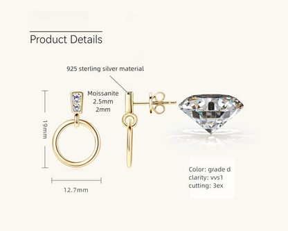 Premium earrings luxury packaging and presentation display