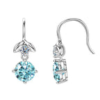Display of the paired earrings together for a complete look