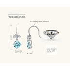 Highlight of the Moissanite stone's color and cut quality