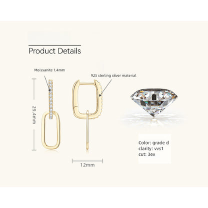 Daily wear style with minimalist gold stud earrings