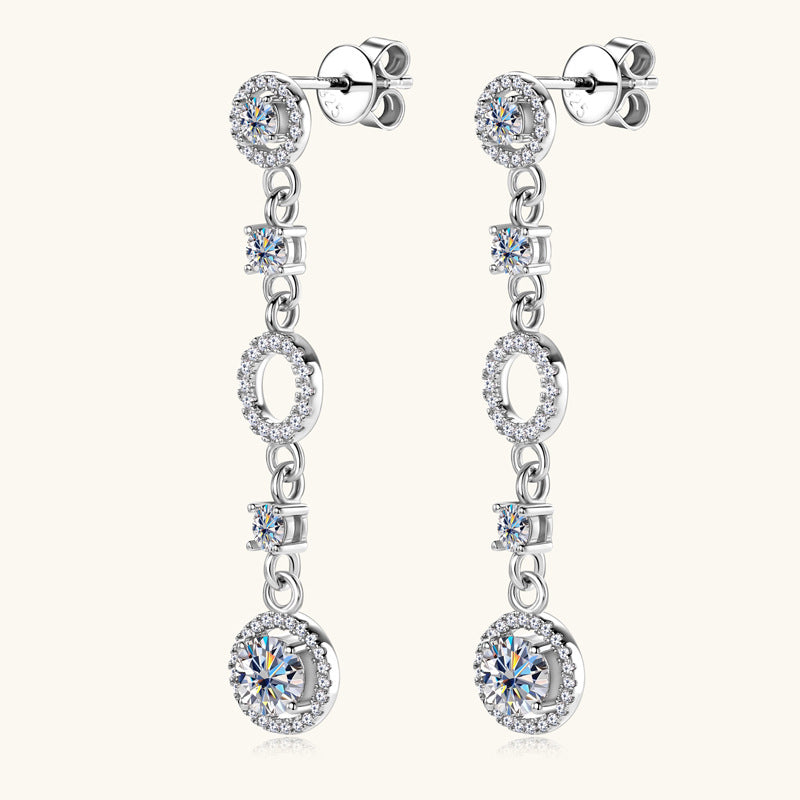 Premium gold stud earrings with flat back butterfly closure system