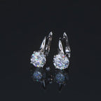 Luckinging Moissanite Huggie Earrings