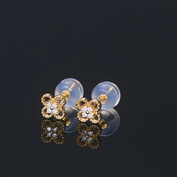 Luckinging Star Moissanite Studs