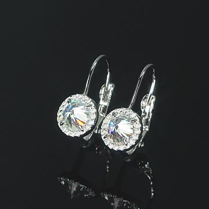 Luckinging Nap Moissanite Earrings