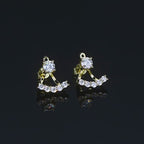 Butterfly Silver Dangle Earrings