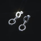 Silver Hoop Stackers