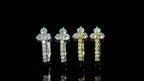 Boho Moissanite Drop Earrings