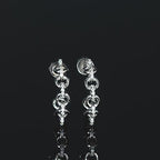 Luckinging Moissanite Chain Earrings