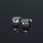 Luckinging Moissanite Stud Earrings