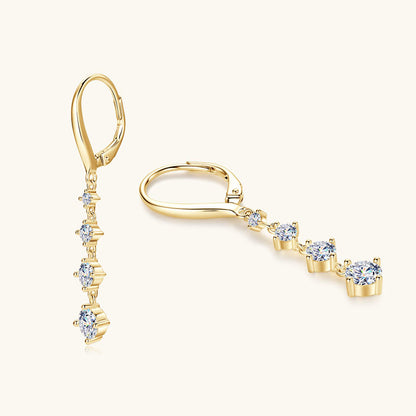 Professional workplace jewelry gold studs for women