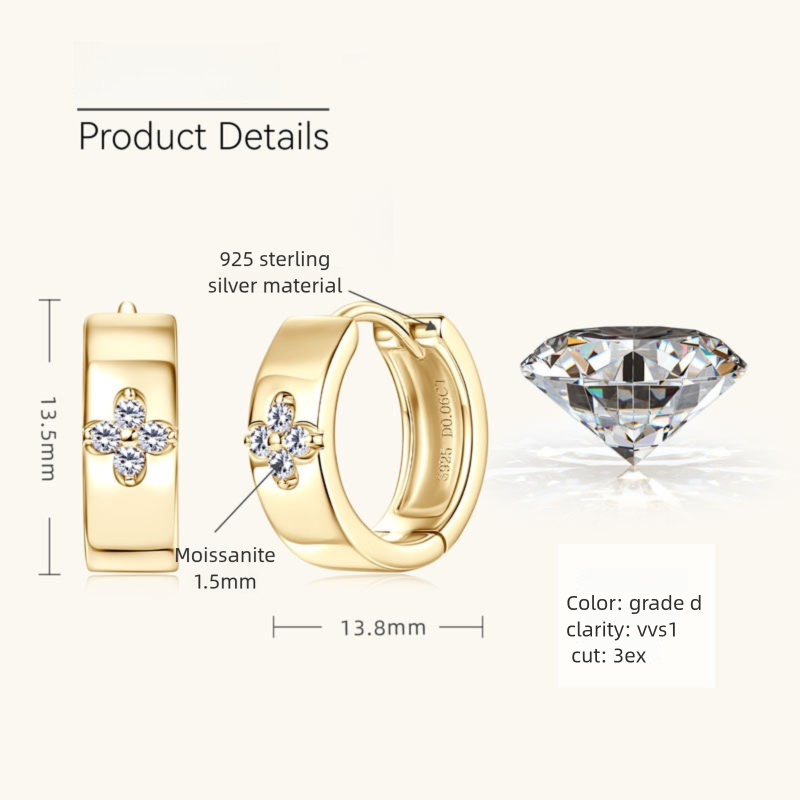 Rose gold hoops styled for casual everyday wear showing comfortable secure fit and lustrous finish