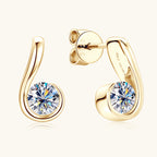 Six Shape  Moissanite Earrings -  -  Luckinging