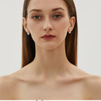 Six Shape  Moissanite Earrings -  -  Luckinging