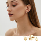 Six Shape  Moissanite Earrings -  -  Luckinging