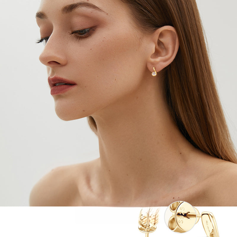 Six Shape  Moissanite Earrings -  -  Luckinging