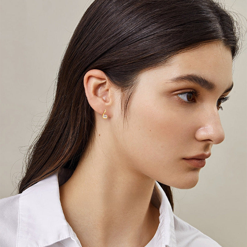 Six Shape  Moissanite Earrings -  -  Luckinging