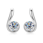 Six Shape  Moissanite Earrings -  -  Luckinging