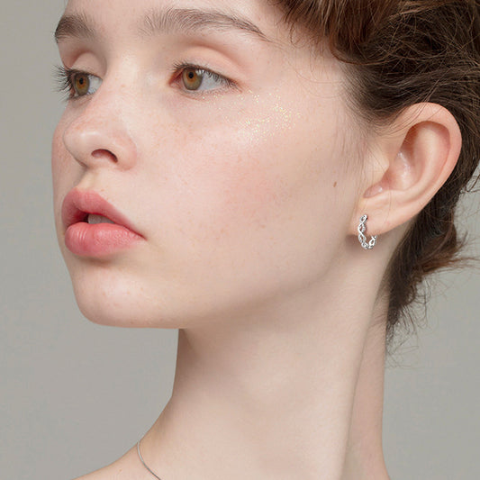 Small gold huggie hoops premium quality jewelry