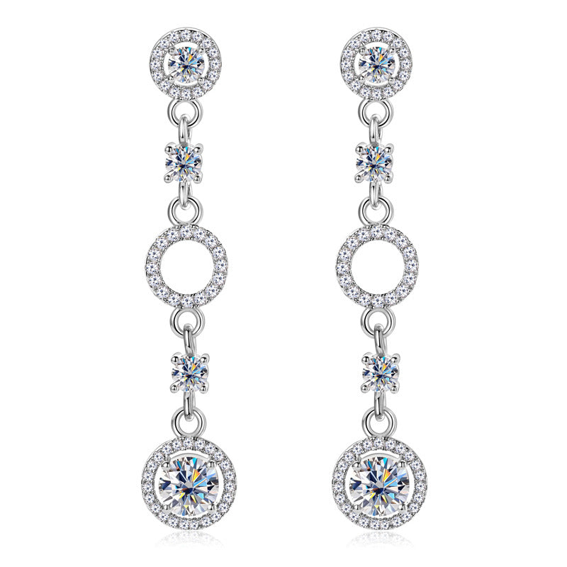 Small professional gold stud earrings women workplace jewelry