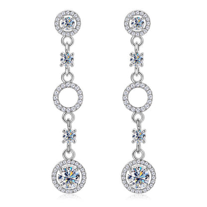 Small professional gold stud earrings women workplace jewelry