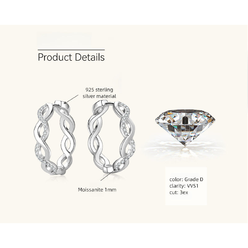 Small hoop earrings 14K gold hypoallergenic